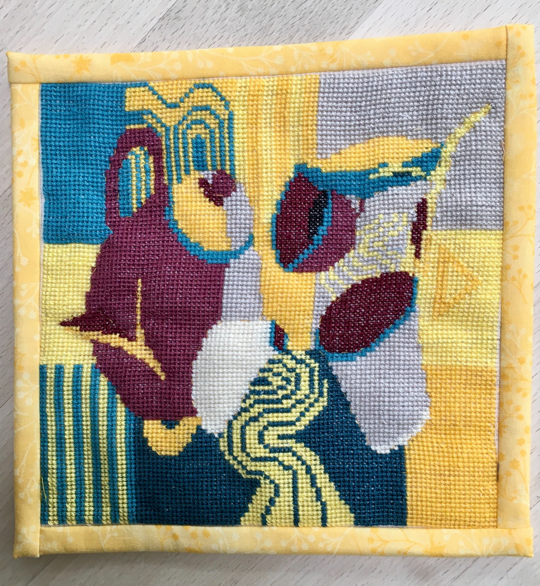 se teknik under korssting uden at tælle